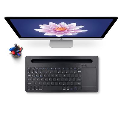 China Wireless mini bluetooth wireless keyboard with customizable touchpad language for sale