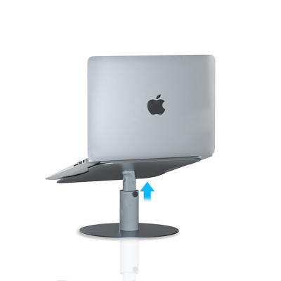 China Vertical Laptop Stand Macbook Stand (Height) Adjustable Aluminum 360 Notebook for sale