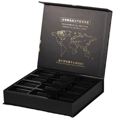 China Recycled Materials Wholesale Cheap Recyclable Custom Luxury Chocolate Gift Boxes With Magnetic Lid for sale