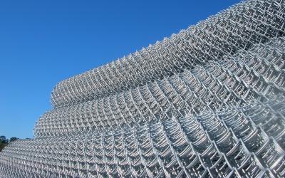 China Chain Link Panels,Hot Dipped Galvanized Chain-Link Fence,1.5m*15m*50*50mm for sale