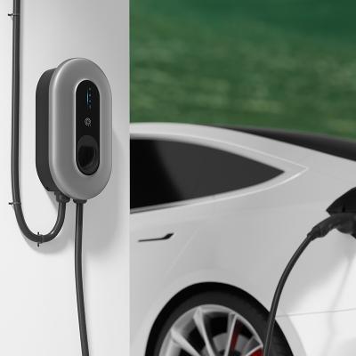 Chine Chargeur portatif de Wallbox EV de Type2, station de charge de véhicule électrique du Type2 3000V 7,36 kilowatts à vendre