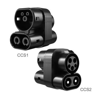 China C.C. 1000V CCS1 ao padrão americano do adaptador 150A do carregador CCS2 ao adaptador de carregamento europeu do padrão EV à venda