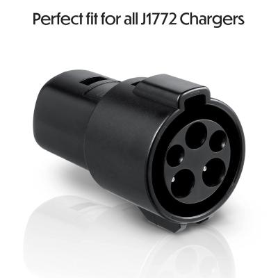 China 250V adaptador de carregamento do carregador da C.A. EV para o Tesla Model 3/Y/S/X SAE J1772 60Amp à venda