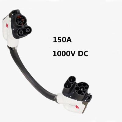 Chine 150A 1000V DC EVSE CCS2 à CCS1 Adaptateur de charge pour voiture Adaptateur de connecteur de charge pour véhicule électrique à vendre