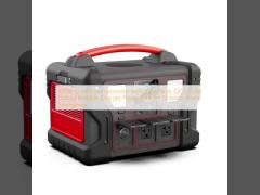 300W Small Solar Generator with Solar Panel, QC3.0 USB Output Portable Charger Power Bank for Outdoor Home Emergency
