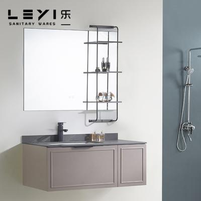 China Durable Sanitary Vanity Modern Sale Custom Color With Mirror Smart Bathroom Cabinet for sale