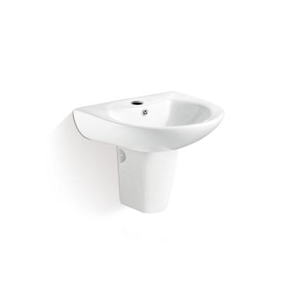 China Low Price Hand Face Modern Rectangular Ceramic Wash Basin Supplier Small Wall Hung Sink for sale