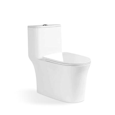 China Fashionable Modern Dual-flush Contemporary Floor Standing One Piece Toilet for sale