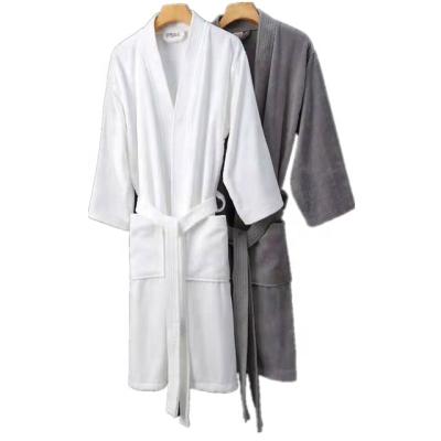 China QUICK DRY comfortable polyester fleece fabric intellectual 100% bathrobe for adult for sale