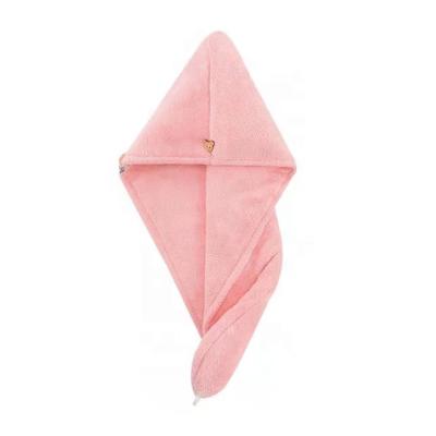 China High Quality QUICK DRY Super Absorbent Microfiber Hair Wrap Towel Drying Bath Spa Turban Wrap for sale