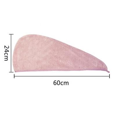 China Viable Top Selling Ultra Absorbent Super Soft Turban Microfiber Hair Wrap Drying Salon Towel for sale