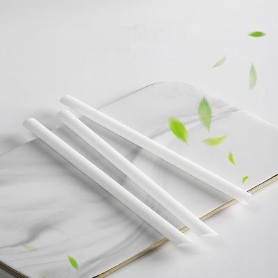 China Food Grade Tonchant Drinking Straws Biodegradable Juice Drinking Straws Eco Friendly PLA Fiber Straws for sale