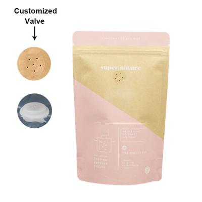 China Tonchant Moisture Proof Custom Printing Kraft+PLA Tea Bag Eco Friendly Packaging Coffee Bag for sale