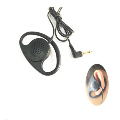 China Single Side Ear Hook Headset Clip On Headset Walkie Talkie Earpiece For Tour Guide System Or Monitor System Receiver for sale