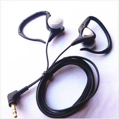 China Rubber Ear Hook Silicone Ear Hook Headset Sports Earphone 1-Bud Earpiece For Tour Guide for sale