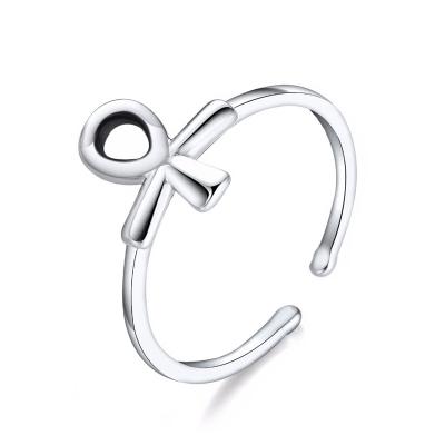 China FASHIONABLE Ring 925 Retro Silver Female Korean Hippie Ring Creative Open Joint Jewelry for sale