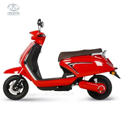China Unisex Cheaper Electric Motorbike 1200W Adult Fast Electric Vespa With Disc Brake Moped Electric Scooter for sale