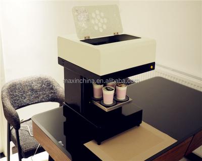 China Edible coffee printer cake printer hotsale coffee printer with 4cups for sale