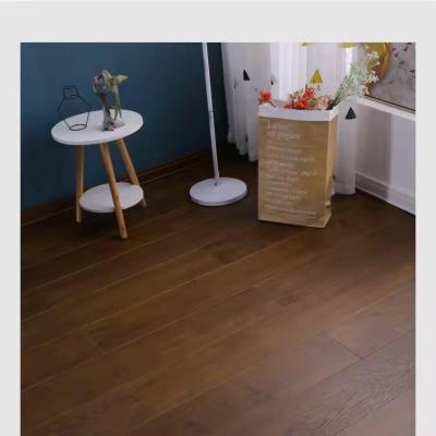 China Solid Color Modern European Soft White Three-Layer Modern Design Solid Color Plane Living Room Oak 3.0mm Wood Flooring for sale