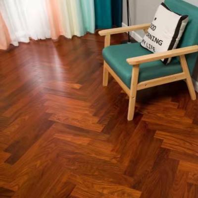 China Modern Soft White European Plane Style Living Room Oak Style Solid Color Design Modern Herringbone Parquet Flooring Herringbone Parquet Flooring for sale