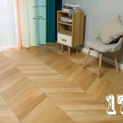 China Modern Soft White European Plane Style Living Room Oak Style Solid Color Design Modern Herringbone Parquet Flooring Herringbone Parquet Flooring for sale