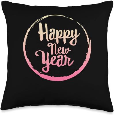 China Wholesale Cheap Customized 2022 New Year Home Decor Pillow Cover Cushion Cover For Couch Sofa Decoration for sale