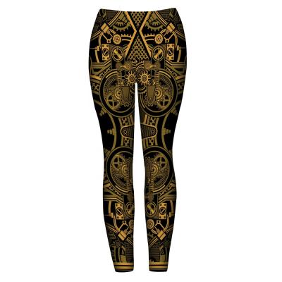 China Factory Custom Made Womens Gaiters Premium Ultra Soft Ultra Soft Active Flex Print Leggings for sale