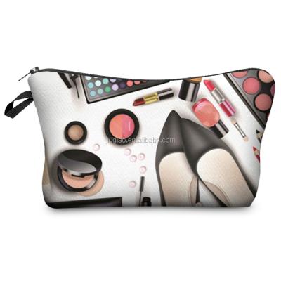 China New Arrival Printed Custom Makeup Cosmetic Bag Eco - Friendly For Promotional for sale