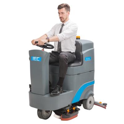 China Hotels ride on floor scrubber machine/floor sweeper/floor washing machine for sale