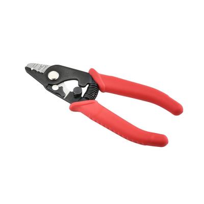 China Peeling Coating and Cutting Fiber Optic Cable Tool Electrician Plier Cable Stripping Pliers Tools for Telecom Maintenance for sale