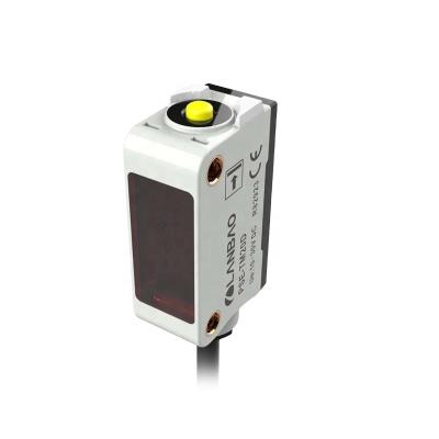 China Logistics LANBAO PSE Series Square Per Click Photoelectric Setting One Beam Sensor One Long Detection Distance 20m No Switchable NC for sale