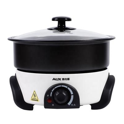 China New 4L Electric Cooker Multifunctional Non-Stick Non-Stick Korean Slotted Electric Cooking Hot Pot Easily Cleaned for sale