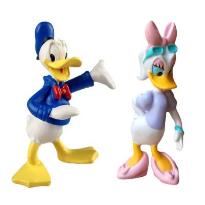 China Animal Daisy and Donald Duck Toys Figurines Plastic Cartoon Toy Disny PVC Figure for sale