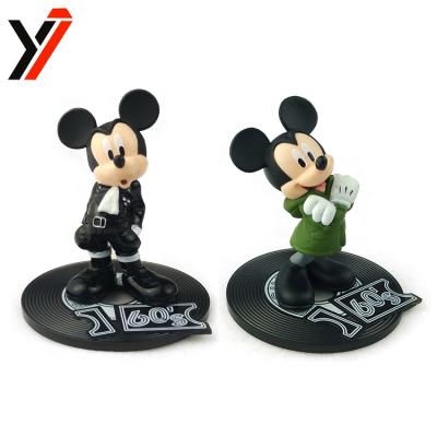 China Custom Wholesale Cartoon Toy Promotion mickey figure collection mickey mouse toy figure for sale