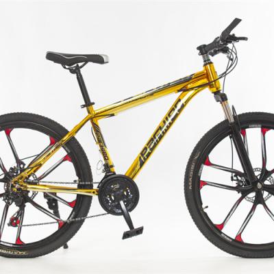 China Hot selling steel 26 inch resistance mountain bike body is coated with varnish and the tire is wear-resistant mountain bike for sale