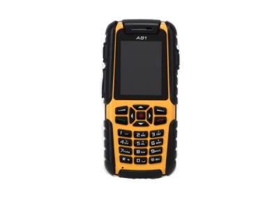 China IP67 Outdoor Rugged Waterproof GSM Phone With Torch Light / Barometer for sale