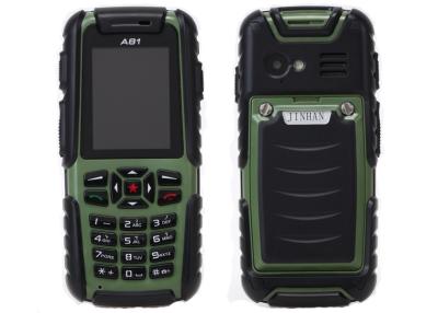 China MIL-STD-810G Unlocked Quad Band Cell Phones , TFT LCD Dual Sim military Standard cellphone for sale