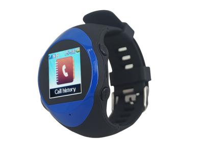 China Blue Mp3 / Mp4 Smart GPS Tracking Watch SOS , Record Playback Histrory Contrail Function for sale