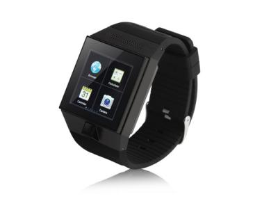 China 1.54 Inch 2MP GSM Mobile Watch Phone Android 4.0 OS , 512MB and 4GB Memory for sale