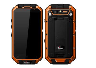 Κίνα Wildox πορτοκαλί τραχύ αδιάβροχο Smartphone IP68 Dustproof με τον πυρήνα τετραγώνων 16GB προς πώληση