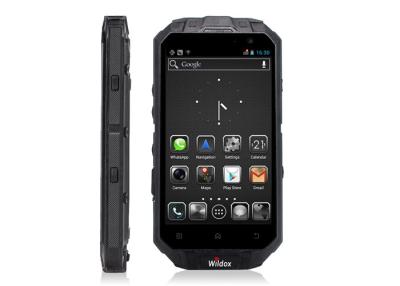 China Black Wildox IP68 Waterproof Military Grade Smartphone Shockproof 3G Smartphone SOS for sale