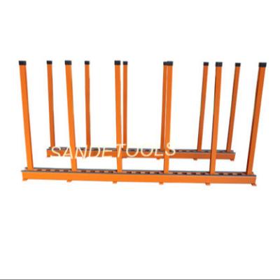 China Hot Sale Xunda Steel Slab Rack Display Racks Corrosion Protection Stone Display Granite Marble Storage Showroom for sale