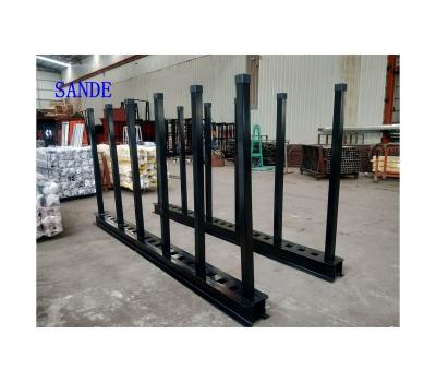 China Suitable for exterior XUNDA STONE slab rack with or without rubber poles for stone slabs with large capacity for sale