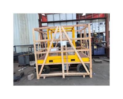 China Sande Machinery Repair Shops Stone Machinery Granite Slab Package Transport Trolley for sale