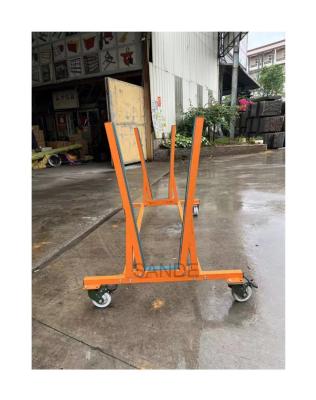 China Building Material Stores SANDE Factory Stone Cart Storage Moving Display For Stones for sale