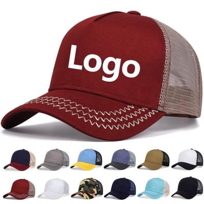 China breathable & Wholesale Waterproof Animal Mesh Caps Hats Women Men Baseball Sports Covers Embroidery Trucker Hats With Custom Logo for sale