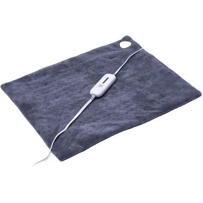 China Customizable Knitting Fleece And Warp Coral Cloth 110V Heating Pad For Neck, Shoulder, Waist, Leg Pain Relief for sale