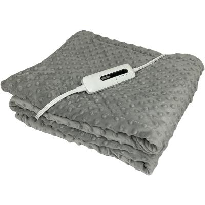 China Portable Portable Heated Electric Throw Blanket for sale