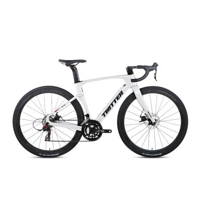 China EPS Techonoloty TWITTER Gravel Bicycle V3 Carbon Fiber Road Bike With RS 24 Speed for sale