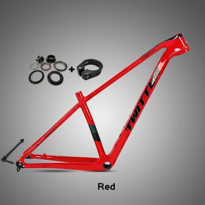 China Light Weigh 15.5inch 17.5inch 19inch 275 Carbon Fiber 29er Mountain Bike Frame for sale